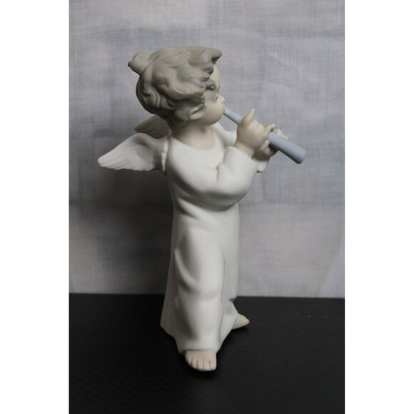 Antique Lladro Angle With Flute Home Decor - Picture 4 of 5